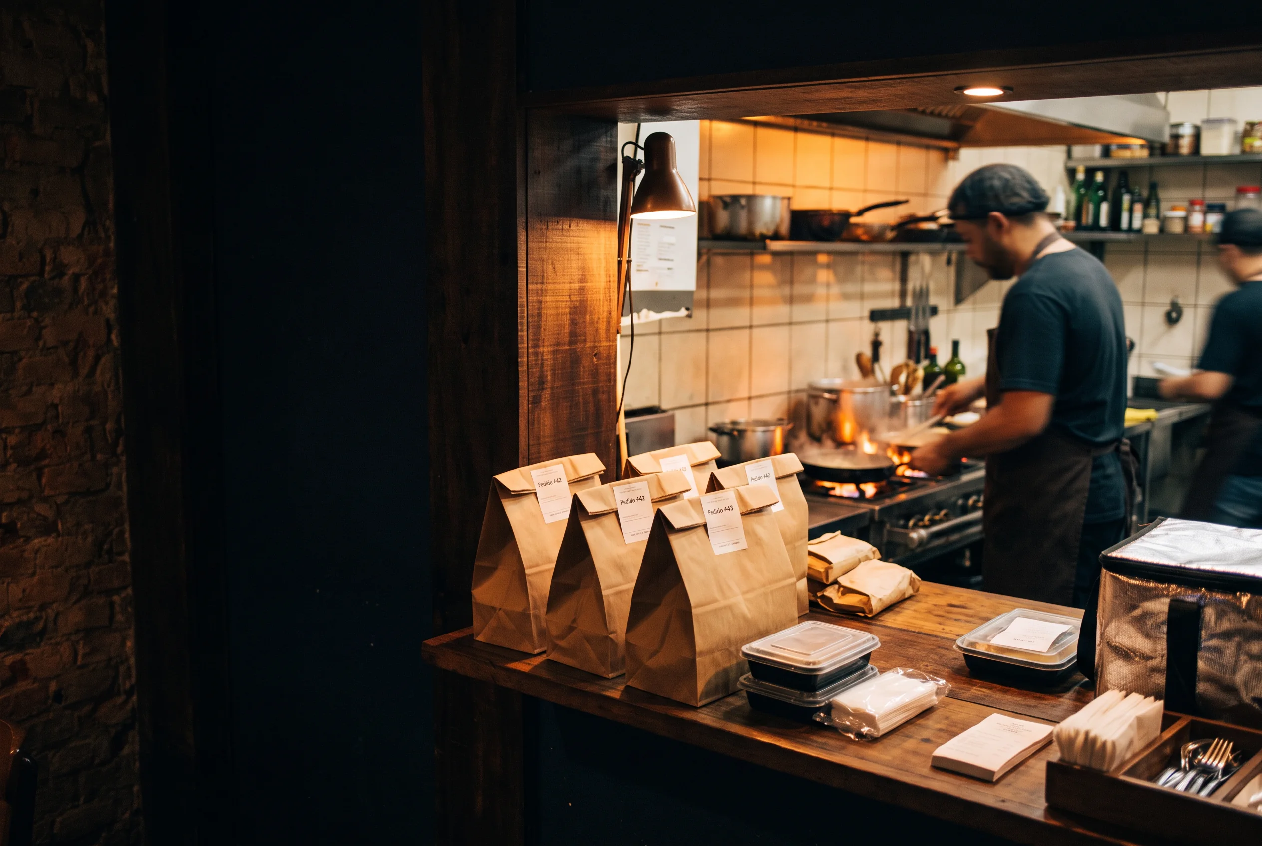 Ambiente de Restaurantes e Delivery